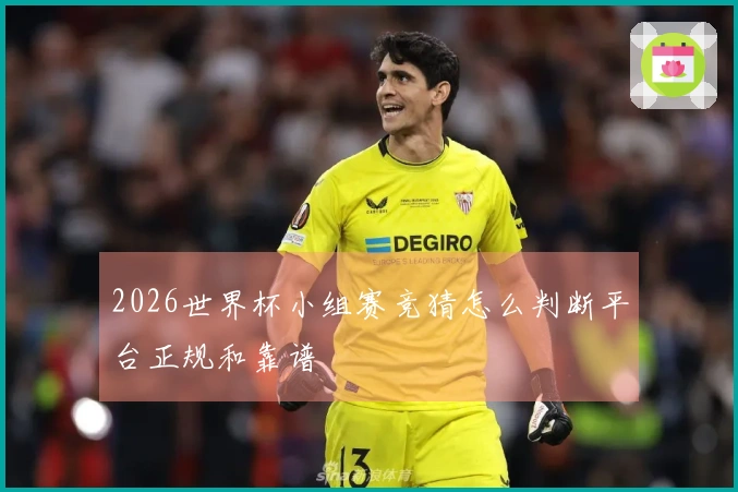 2026世界杯小组赛竞猜怎么判断平台正规和靠谱