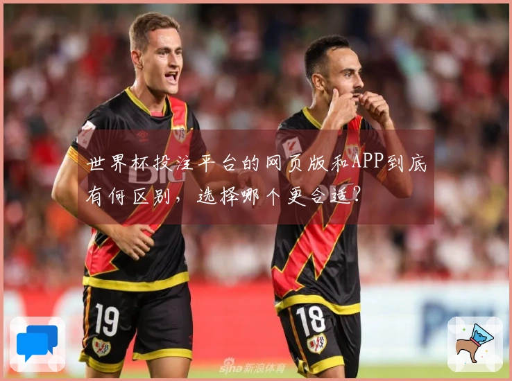 世界杯投注平台的网页版和APP到底有何区别，选择哪个更合适？